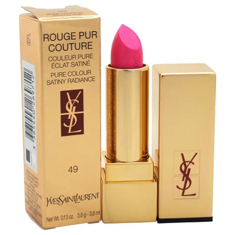 ysl lipstick rouge pur 49|ysl rouge pur couture shades.